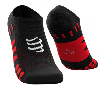 Compressport Meias No Show Socks - Black/Red - Image 2
