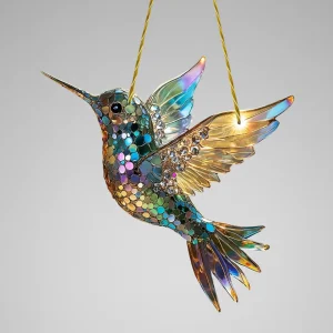 Raamdecoratie Zonvanger Kolibrie Kleurrijk Acryl Hangende Decoratie