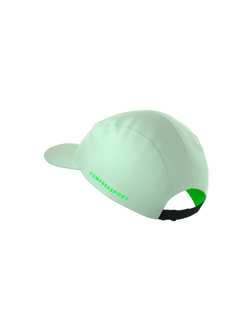 Compressport 5 Panel Cap - Lime - Image 3