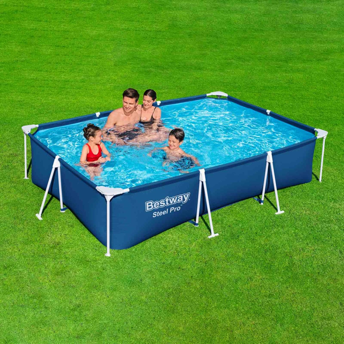 Piscina Desmontável Retangular Bestway® Steel Pro™ 3,00 m x 2,01 m x 66 cm - Image 5