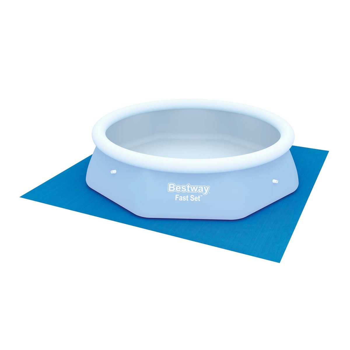 Tapete de chão Flowclear 2,74 x 2,74 m para piscina - Image 6