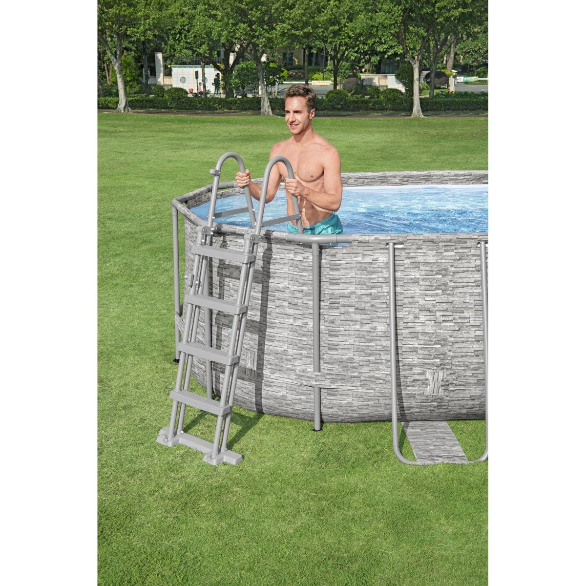 Piscina desmontável Power Steel Swim Vista Series II Bestway 5,49 m x 2,74 m x 1,22 m - Image 6