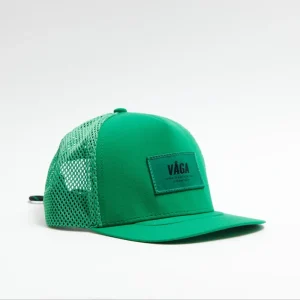 VAGA OPEN MESH TRUCKER CAP - BRIGHT GREEN