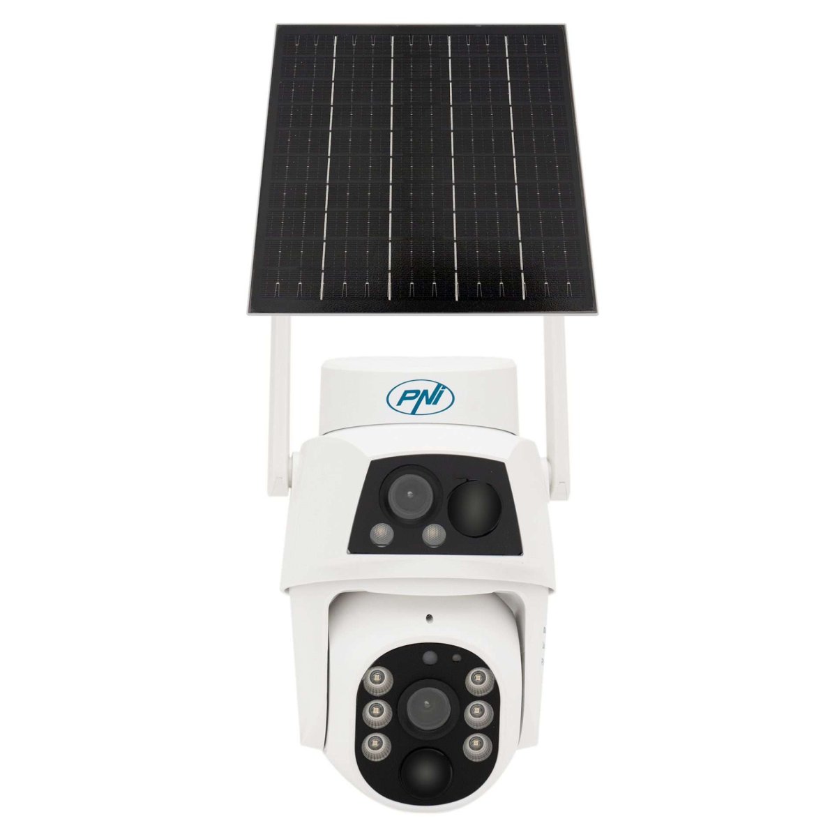 Câmera de vigilância por vídeo PNI IP894 GSM 4G PTZ, lente dupla 2MP + 2MP, painel solar de 5,5 W, bateria de bloco de 8000mAh - Image 2