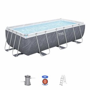 Piscina desmontável retangular Bestway Steel Pro MAX 4,04 m x 2,01 m x 1 m