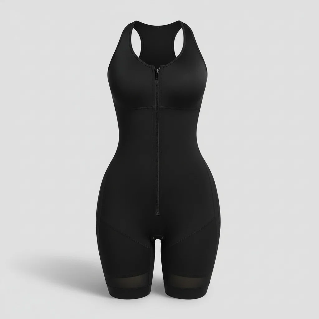 Shapewear Jumpsuit Naadloze Body Shaper Compressie Dames - Image 3