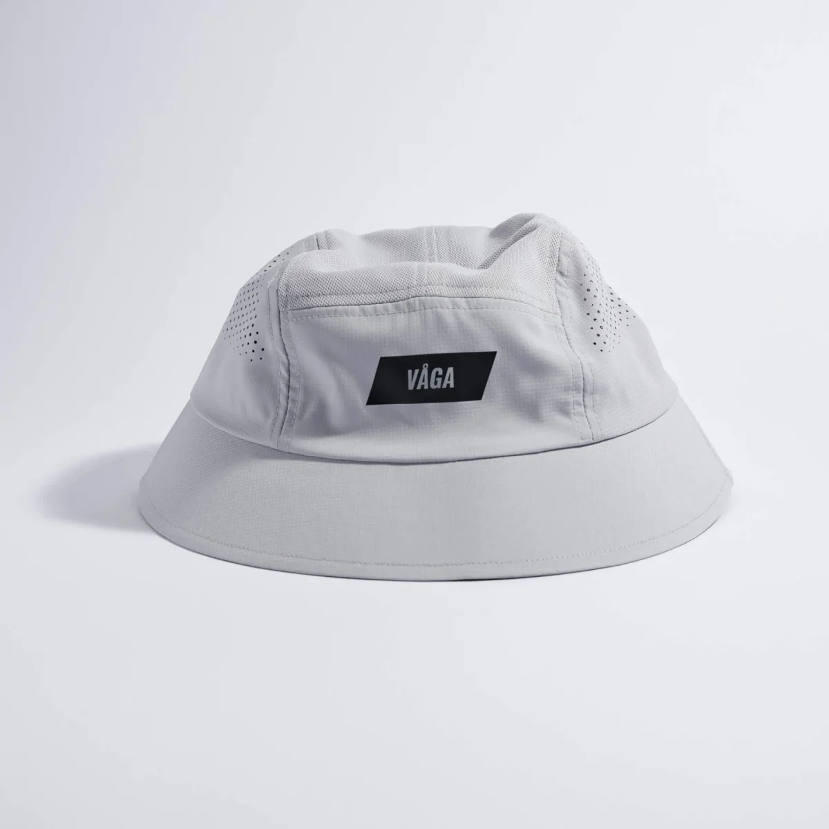 VÅGA FEATHER BUCKET HAT - ALUMINIUM GREY / BLACK - Image 2