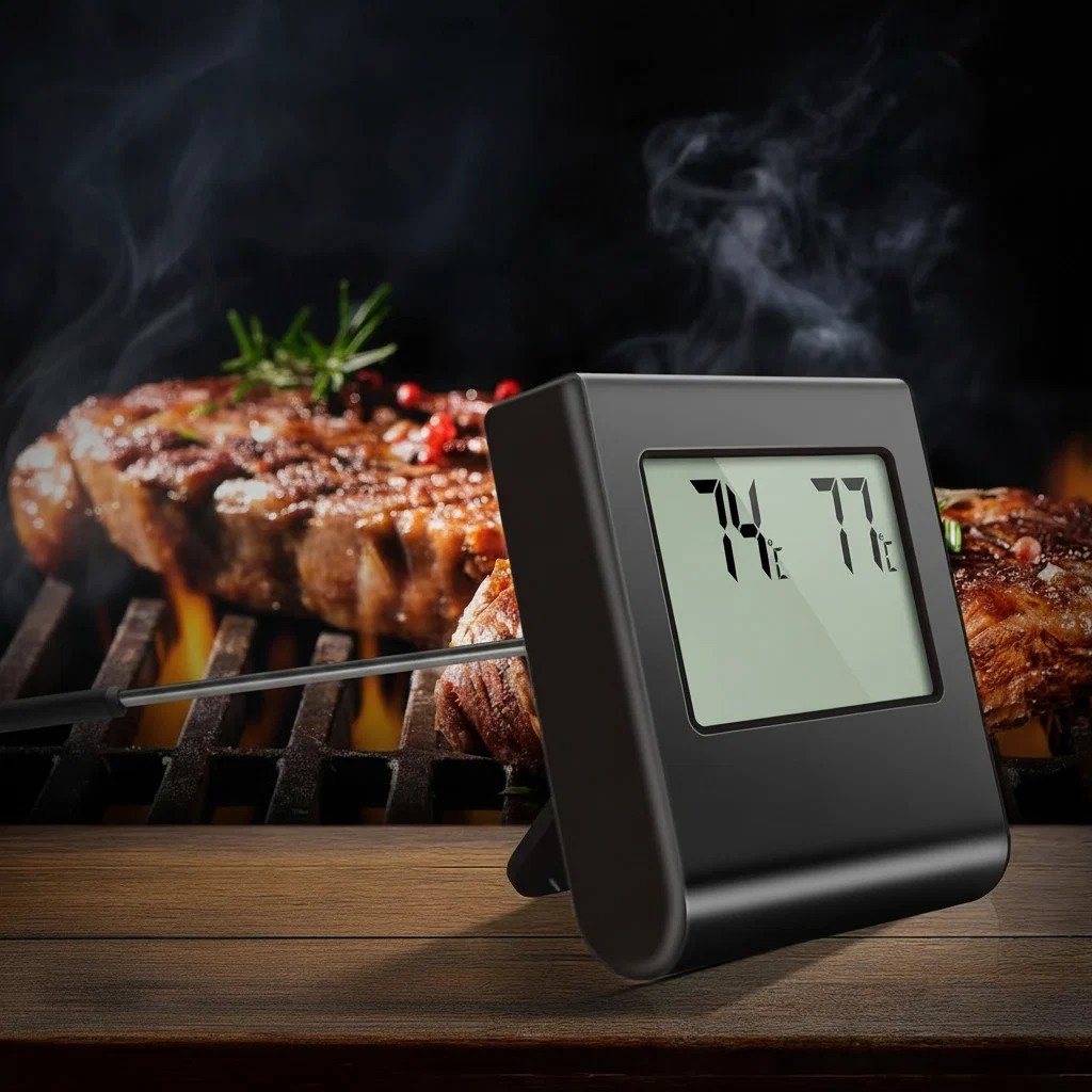 Vleesthermometer Digitaal Oven BBQ Met Kabel Sonde - Image 5