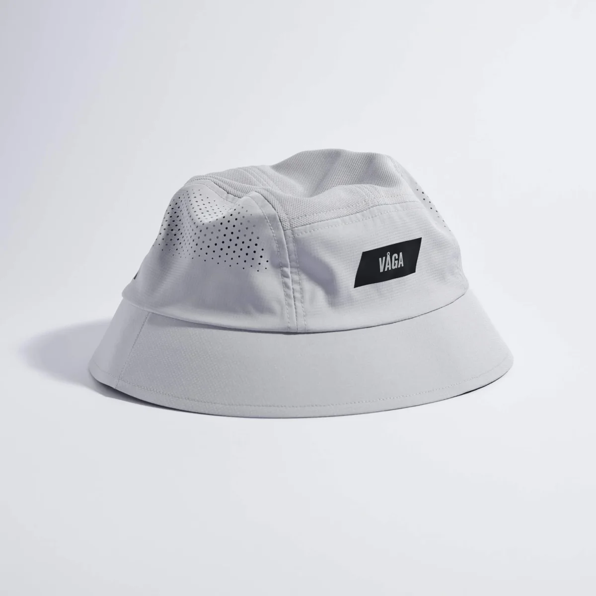 VÅGA FEATHER BUCKET HAT - ALUMINIUM GREY / BLACK - Image 4