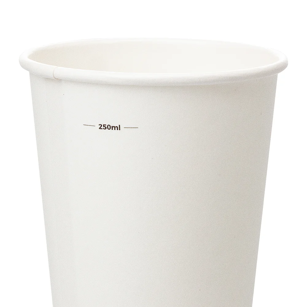 Copo de Papel (Cartão) Branco com Tampa Branca Dir. UE 33cl (330 ml) - Image 4