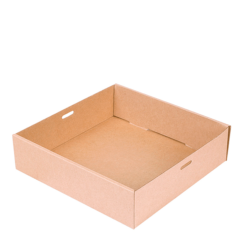 Caixa em Kraft com Tampa com Janela 22,5 x 22,5 x 6cm - Image 3