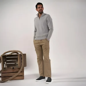 Cargo Broek Heren Regular Fit Functionele Zakken
