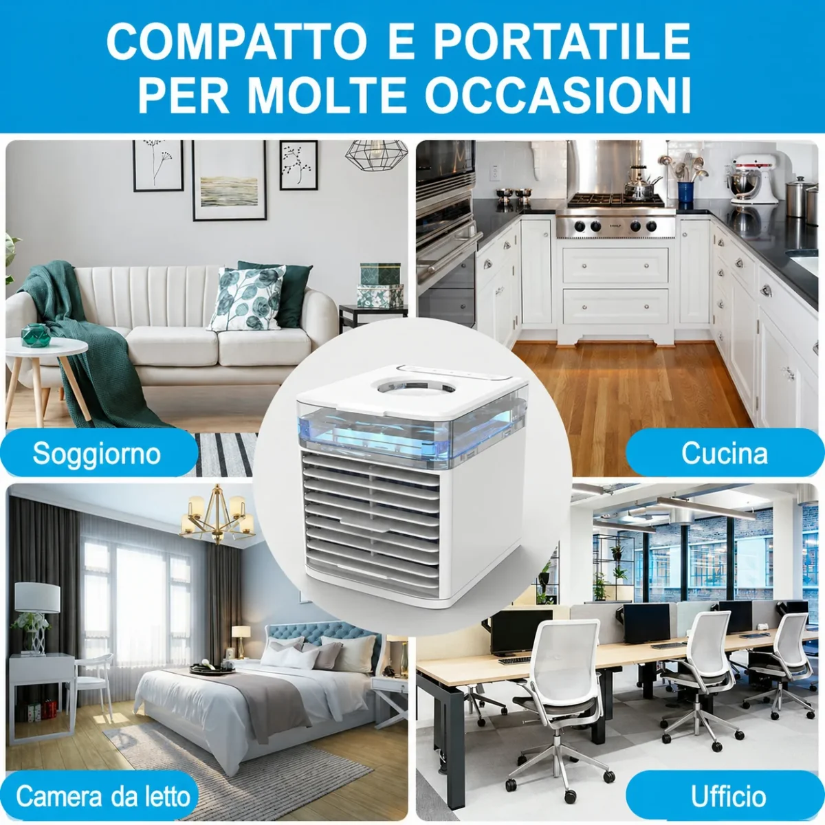 Condizionatore Portatile Ventilatore Portatile Condizionatore Mini - Image 6