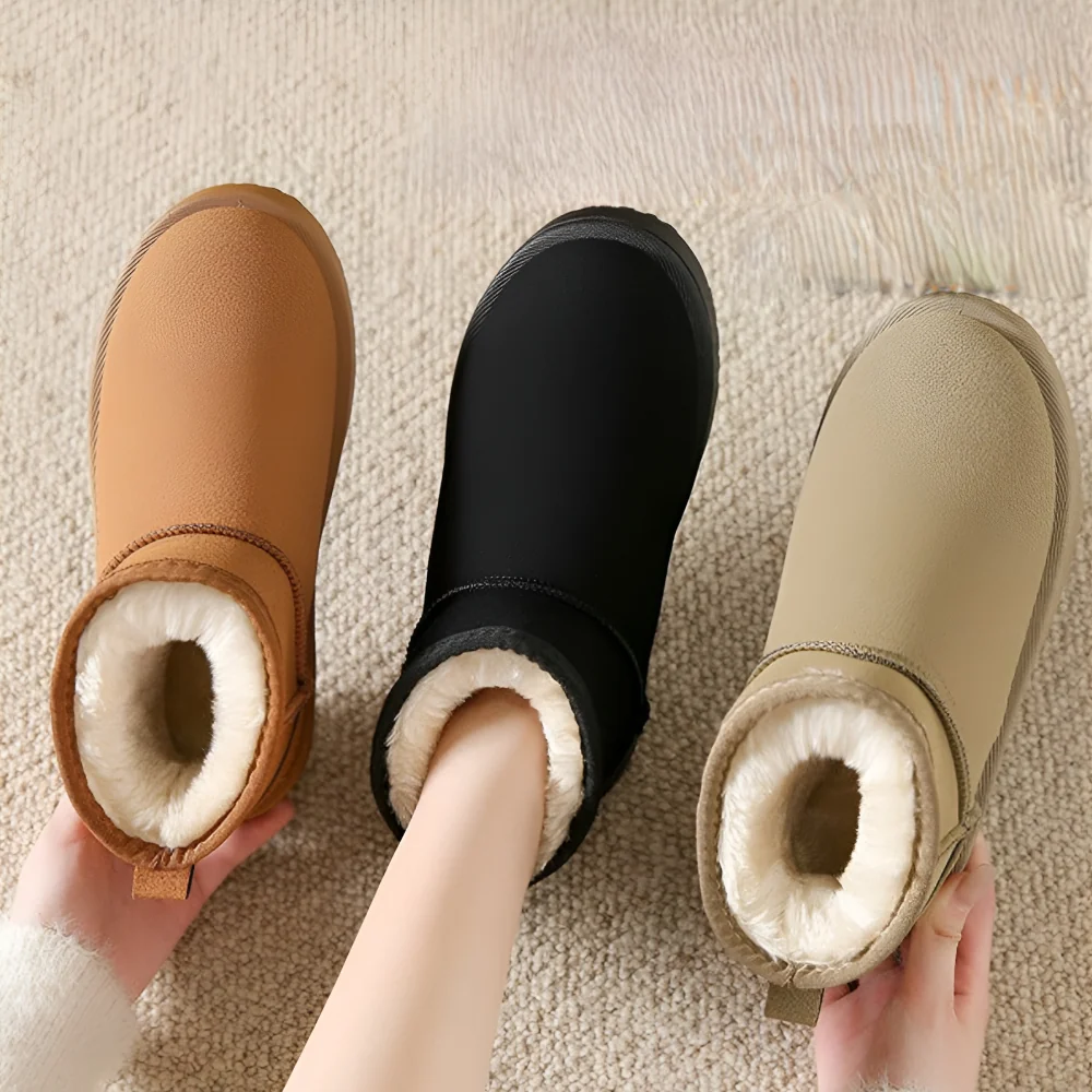Dames Laarzen Enkellaarzen Comfort Antislip Instap Schoenen - Image 9