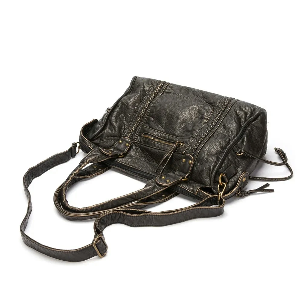 Donna Borsa Elegante Tracolla Tote Casual - Image 4