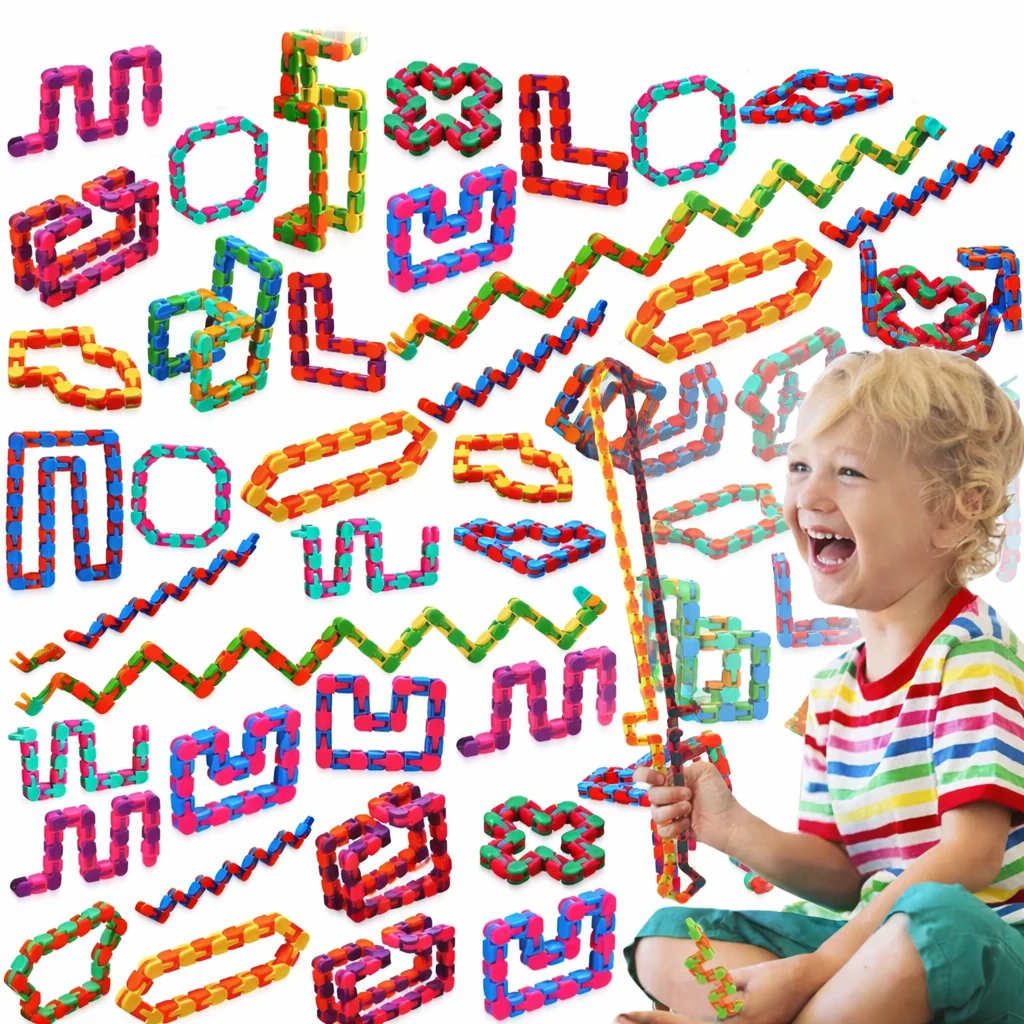 Fidget Speelgoed Sensorisch Klik Puzzel Bouwspel - Image 8