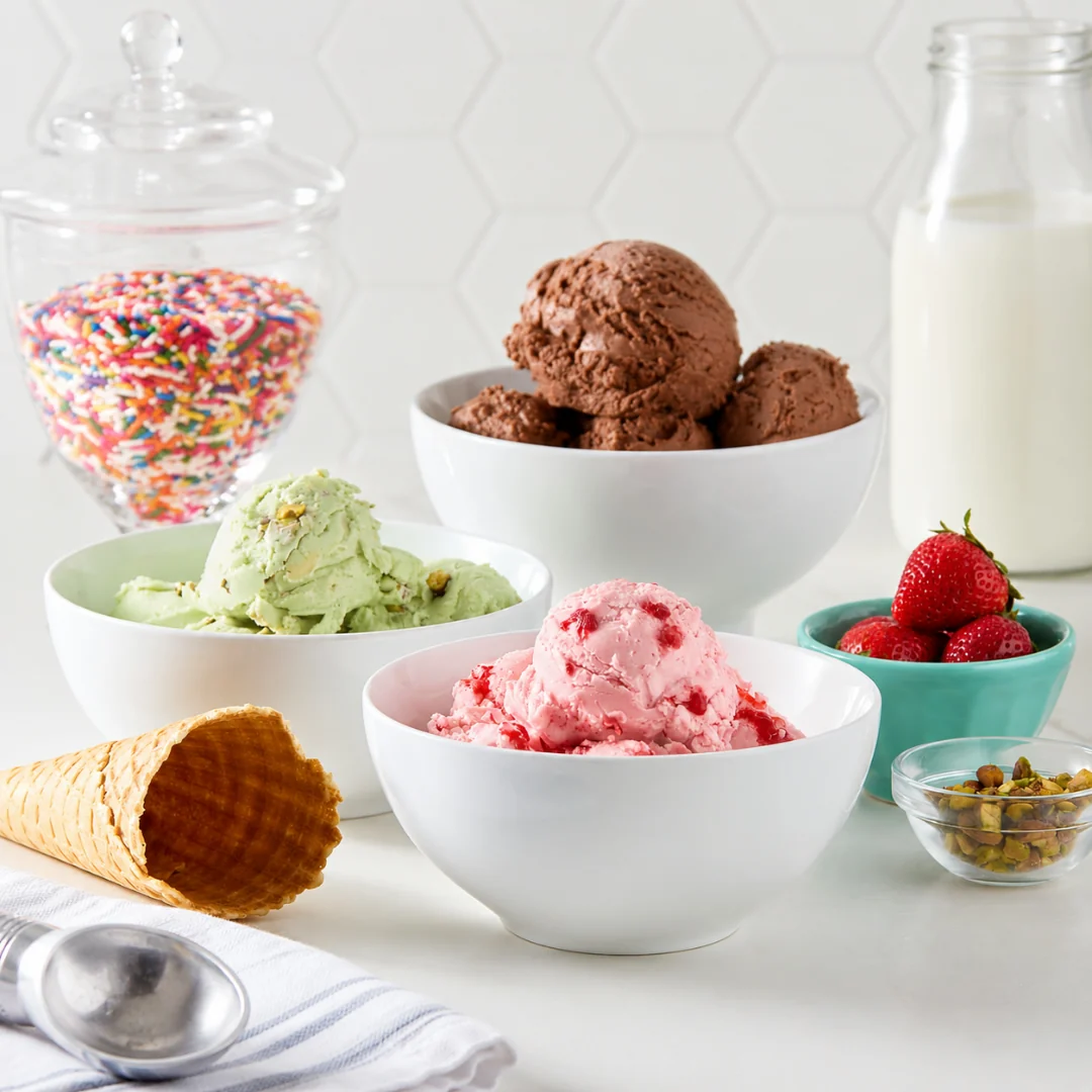 Gelatiera Elettrica Dessert Yogurt Sorbetto Gelato Fatto Casa - Image 4