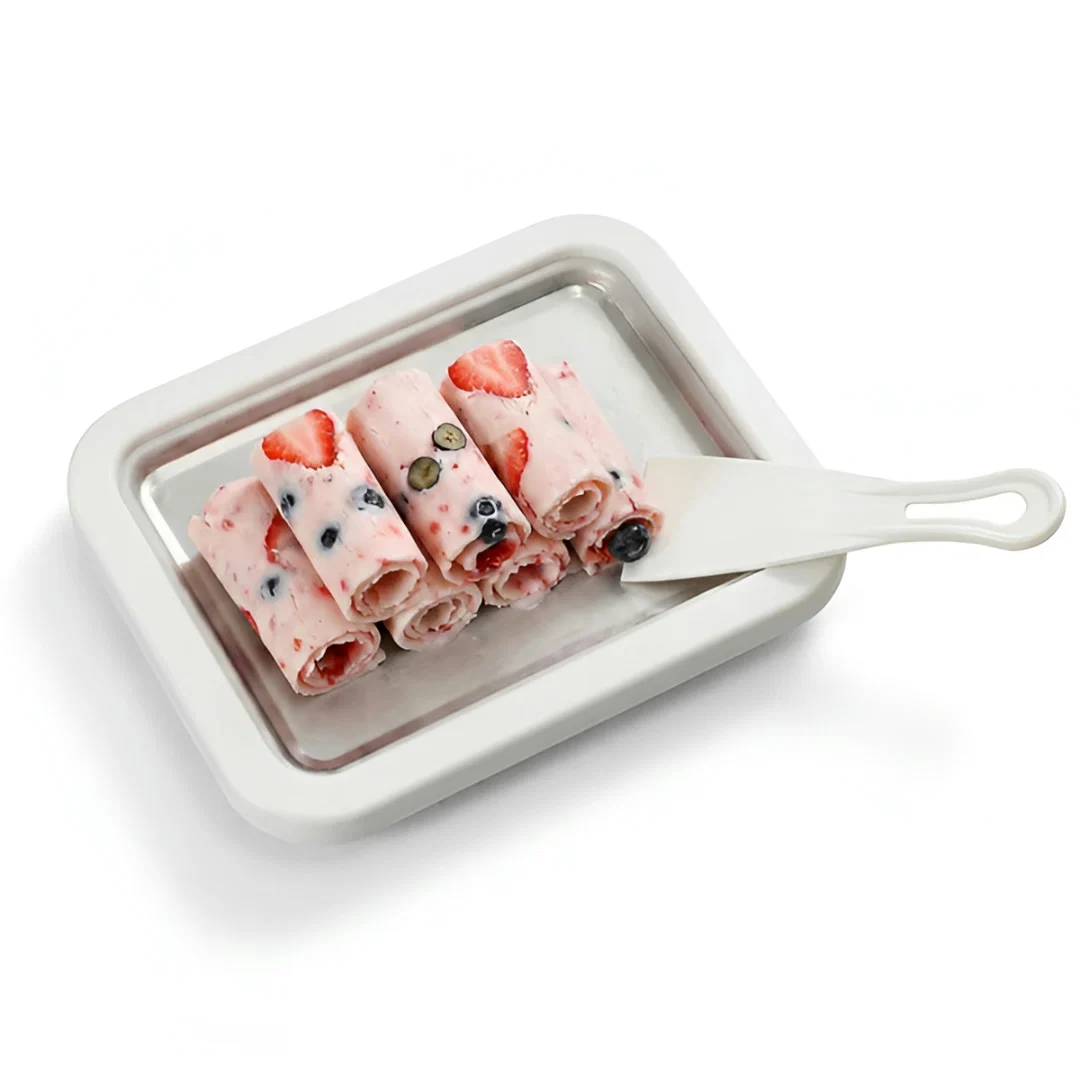 Gelatiera Raffreddamento Gelato Macchina Compatta Manuale Casa - Image 5