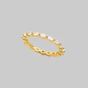 Minimalistische Stacking Ring Cubic Zirconia