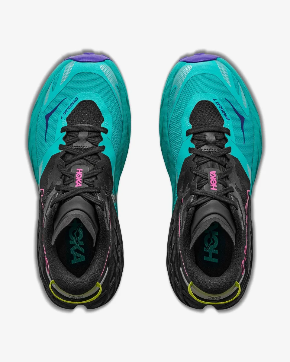 Hoka Speedgoat 7 W - Black / Electric - Image 7