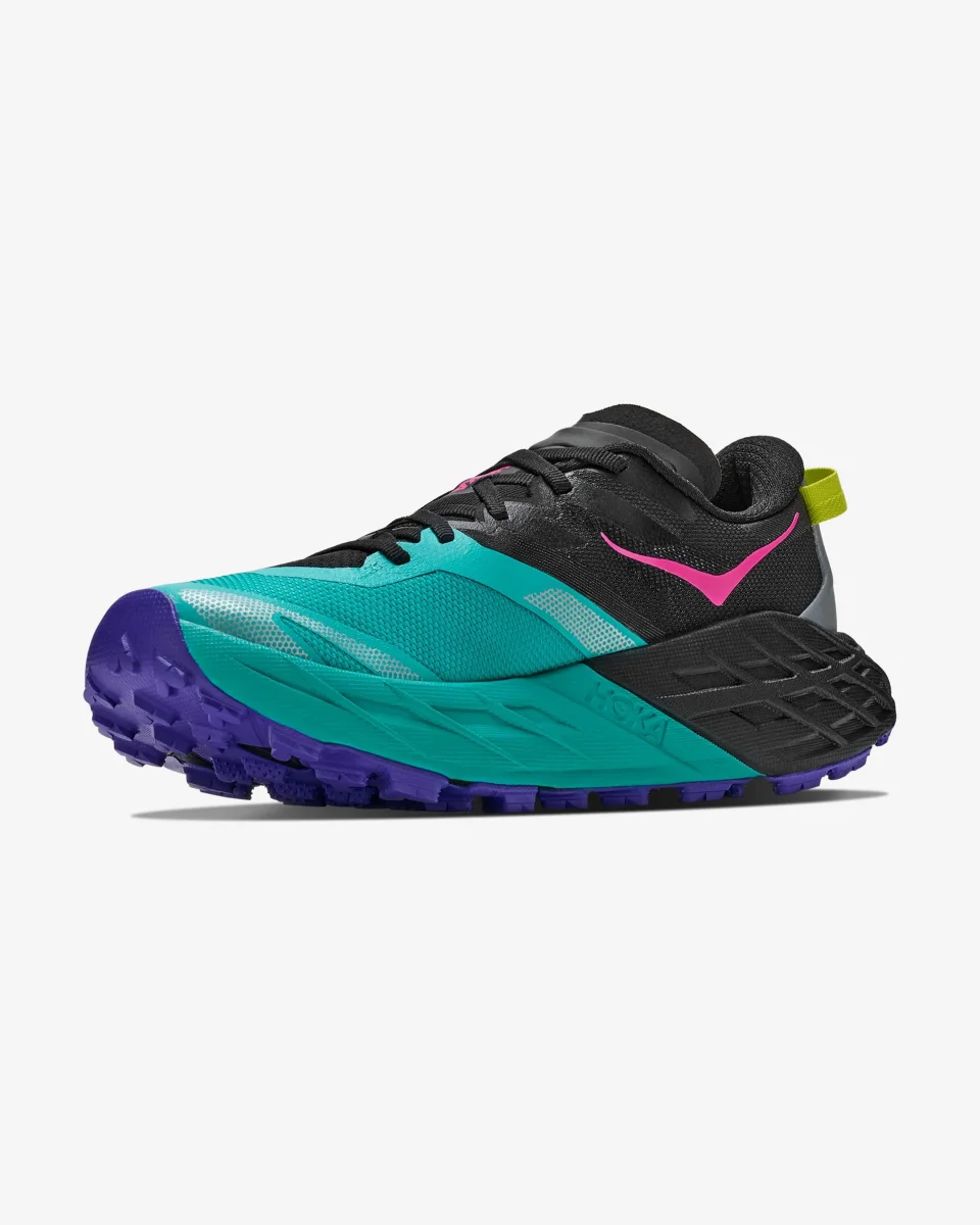 Hoka Speedgoat 7 W - Black / Electric - Image 4