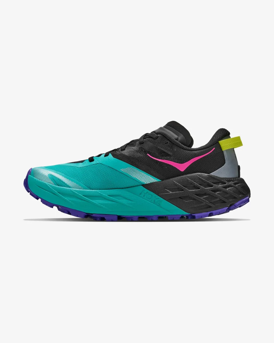 Hoka Speedgoat 7 W - Black / Electric - Image 5