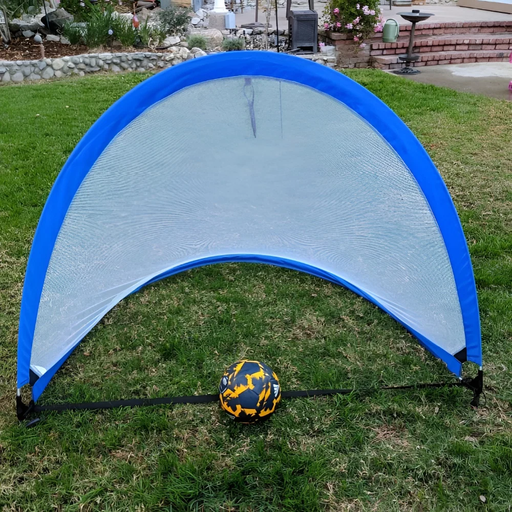 Porta Calcio Mondiali Bambini Pieghevole Allenamento Portatile Set 2 - Image 2