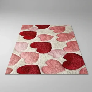 Romantisch Hart Vloerkleed Valentijnsdag Perfect Woonkamer