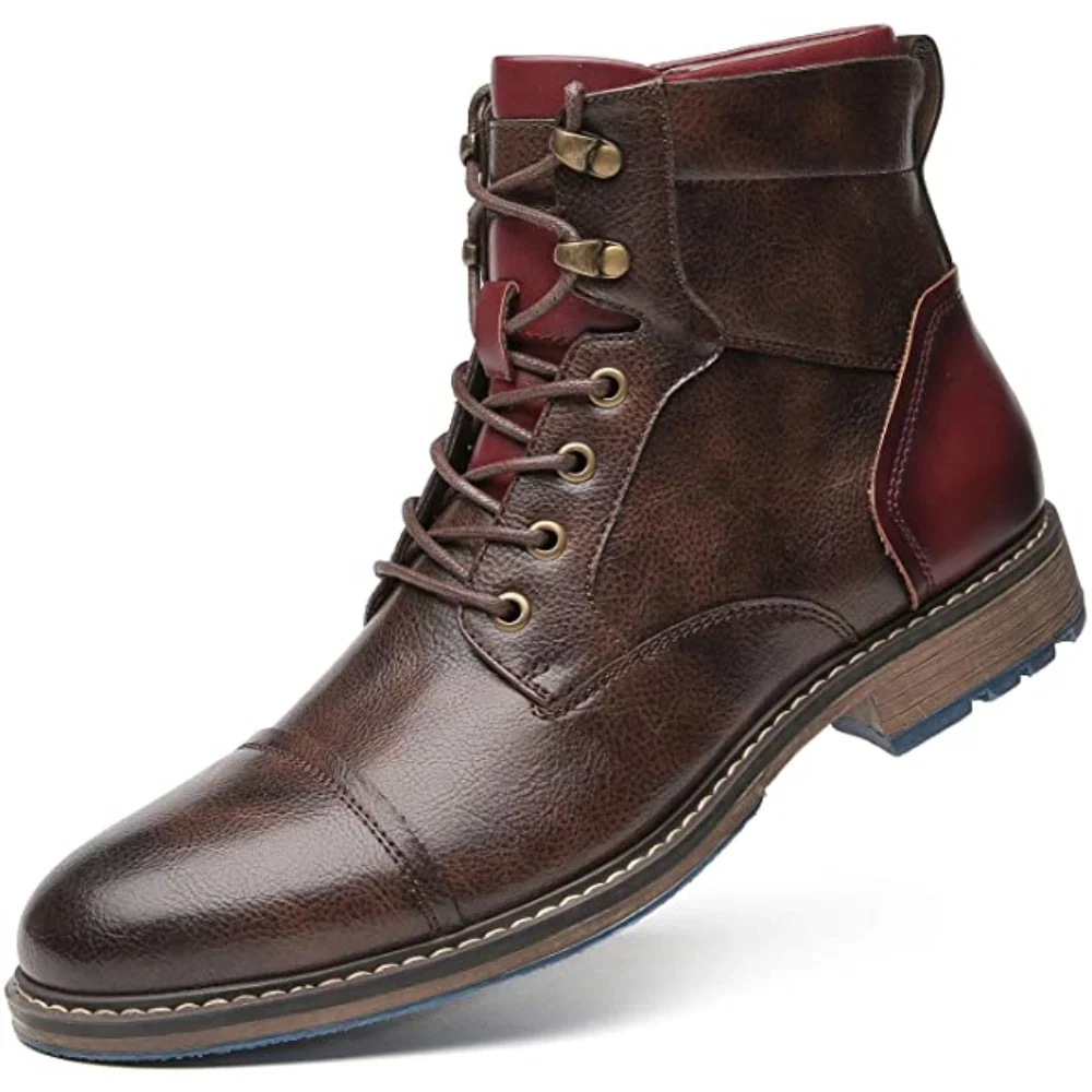 Heren Laarzen Veterlaarzen Casual Enkel Boots - Image 5