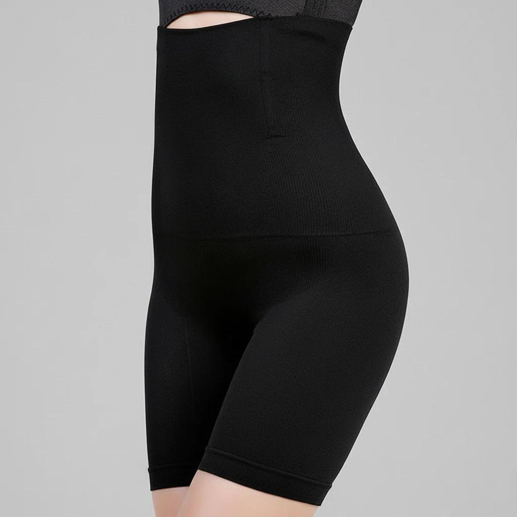 Dames Shapewear Hoge Taille Compressie Naadloze Contour Shorts - Image 2