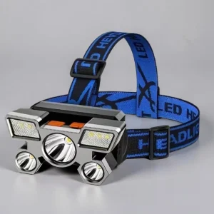 Wandel Hoofdlamp LED Oplaadbaar USB Zaklamp Verlichting Outdoor