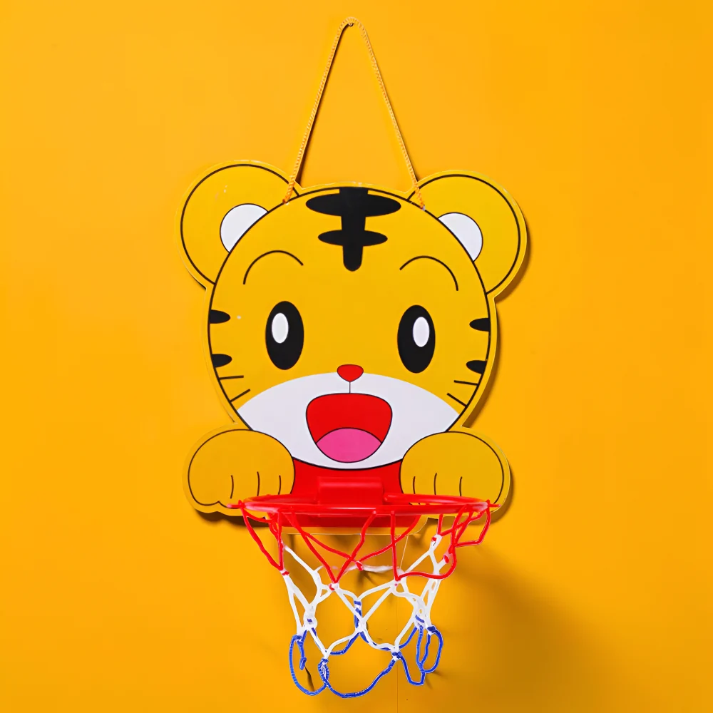 Kinder Basketbalset Basketbalring Muur Dieren Ontwerp Binnen Buiten - Image 2