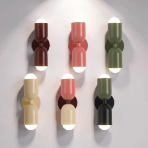 Lampada Parete LED Moderna Salvaspazio Camera Soggiorno