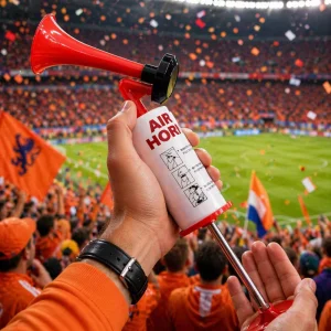 Luchthoorn WK Voetbal Handpomp Geluid Alarm Draagbaar Compact