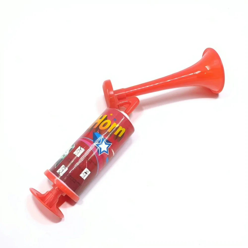 Luchthoorn WK Voetbal Stadion Handpomp Toeter Rood Geluid - Image 4