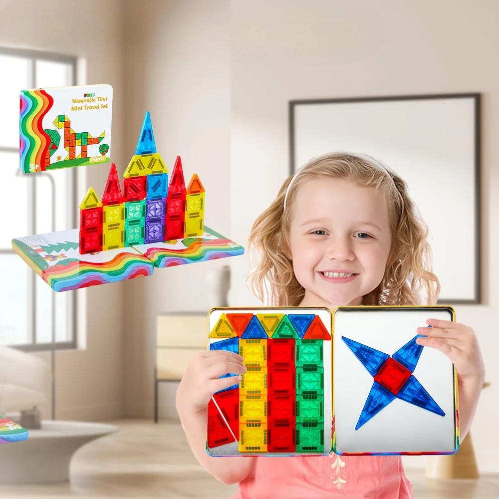 Magnetisch Speelgoed Bouwblokken Set Educatief Constructie - Image 8