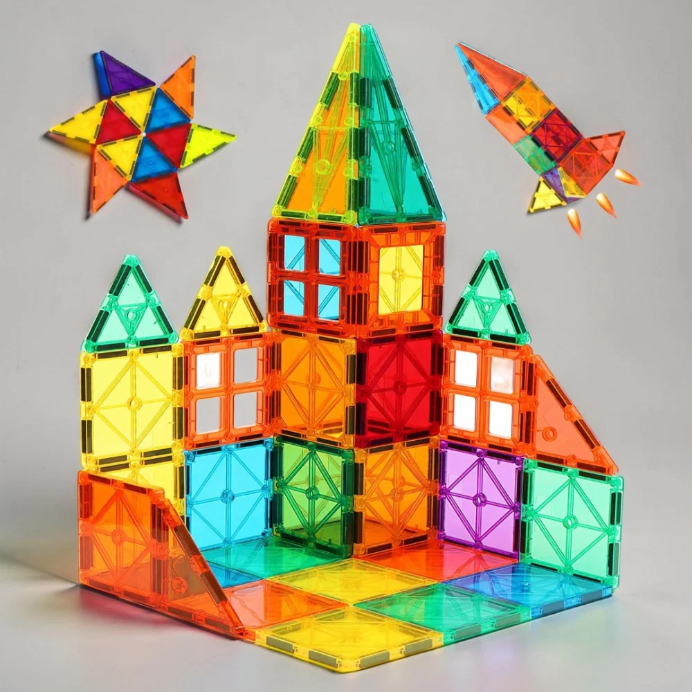 Magnetisch Speelgoed Bouwblokken Set Educatief Constructie - Image 9