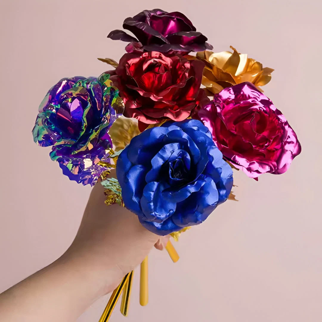 Moederdag Cadeau Roos Geschenkdoos Kunstbloemen Decoratie