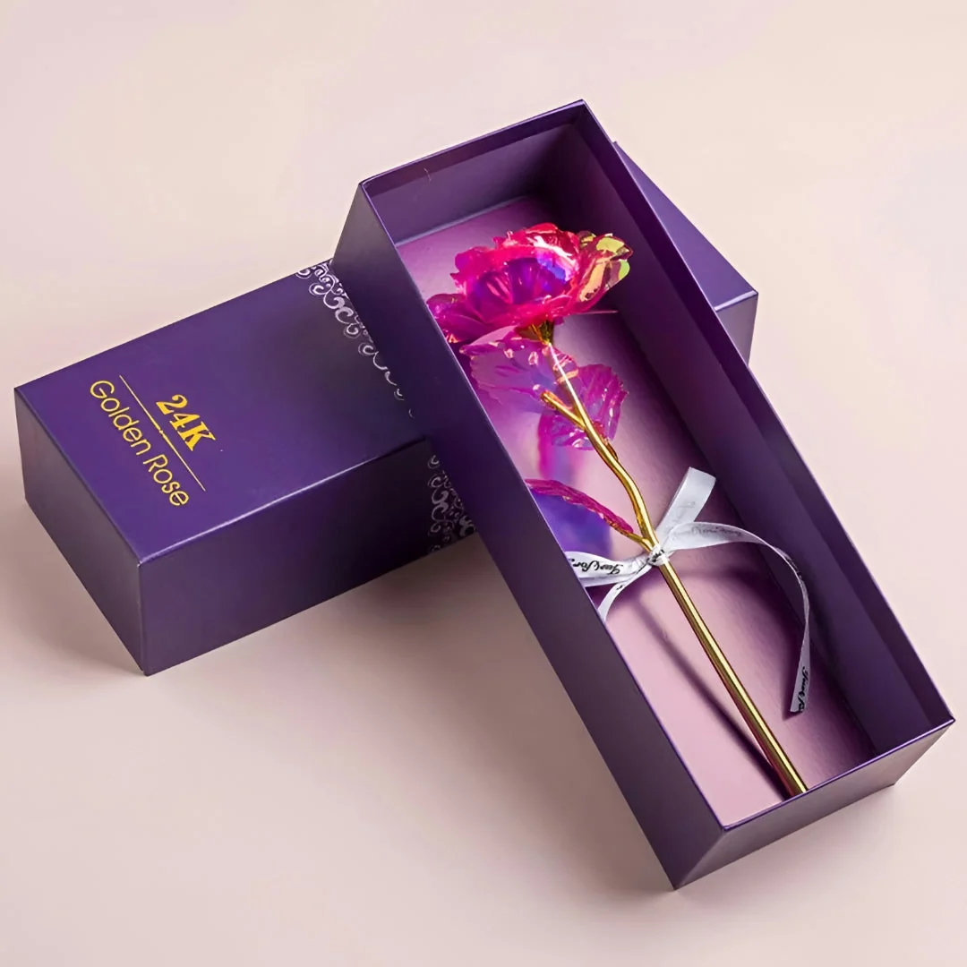 Moederdag Cadeau Roos Geschenkdoos Kunstbloemen Decoratie - Image 6