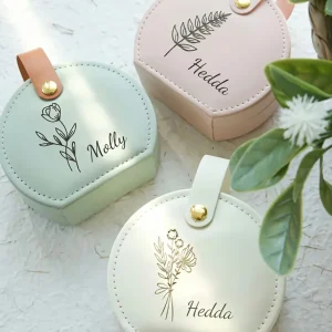 Moederdag Cadeau Sieradendoos Gepersonaliseerd Reis Organizer