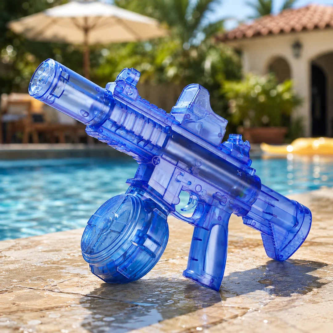 Pistola Acqua Elettrica Bambini Gioco Estivo - Image 4
