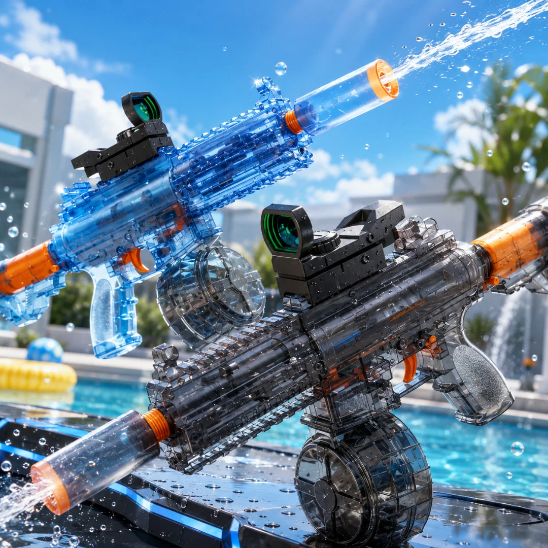 Pistola Acqua Elettrica Bambini Gioco Estivo - Image 2