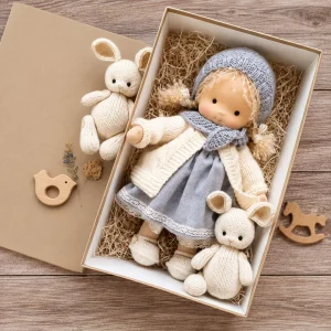 Pupazzo Di Stoffa Bambini Waldorf Giocattolo Morbido