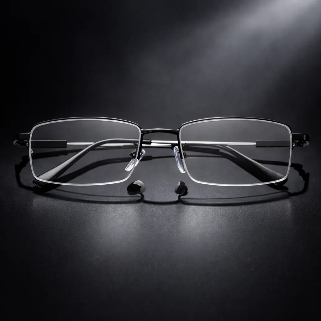 Leesbril Progressief Fotochromisch Titanium Frame - Image 2