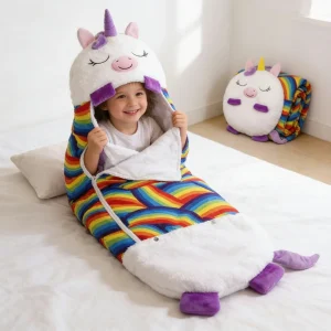 Sacco Pelo Bambini Raffrescamento Portatile Cuscino Pieghevole