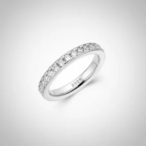 Elegante Ring Cubic Zirconia 925 Sterling Zilver