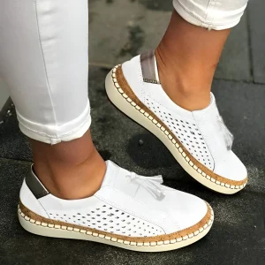 Sneakers Dames Comfort Instappers Orthopedisch Ademend