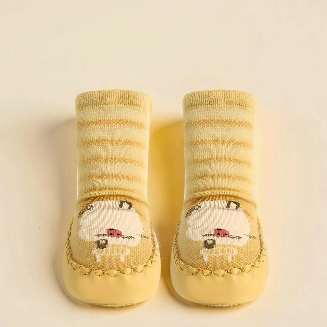Sokken Baby Antislip Babysokken Peuter Grip Dierenprint - Image 7