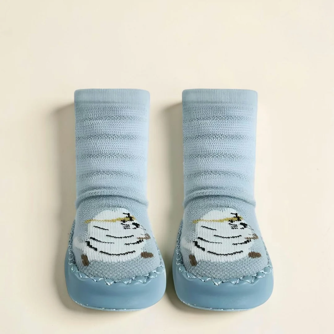 Sokken Baby Antislip Babysokken Peuter Grip Dierenprint - Image 3
