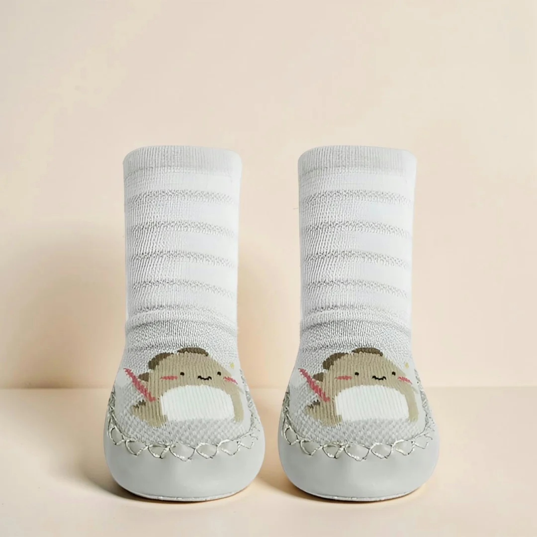 Sokken Baby Antislip Babysokken Peuter Grip Dierenprint - Image 5